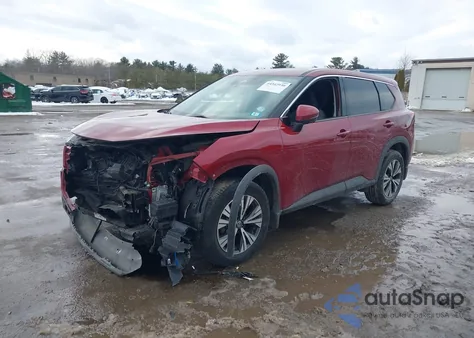 2021 Nissan Rogue Sv Intelligent Awd z USA, uszkodzony, nr VIN 5N1AT3BB1MC797287